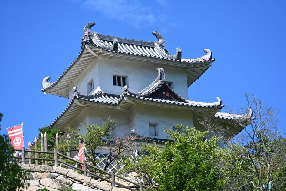 Innoshima Suigun Castle, a castle-shaped museum dedicated to Murakami pirate naval history